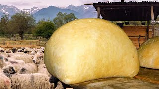 How traditional British Cheddar is made in Somerset [upl. by Odnolor532]