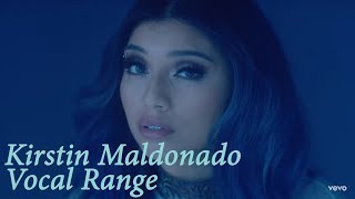 Kirstin Maldonado Vocal Range  B2  B♭7  HD [upl. by Alyk]