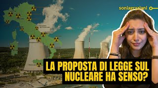 La proposta di LEGGE POPOLARE sul NUCLEARE NON HA SENSO [upl. by Arihsay]