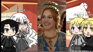 los personajes de la emperatriz divorciada reacciona a navier es hurrem [upl. by Laughlin]