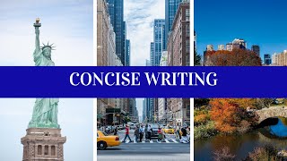 Concise Writing Tutorial [upl. by Sherline925]