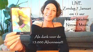 LIVE  Nieuwe Maan in Steenbok  Tarot Reading [upl. by Kunkle921]