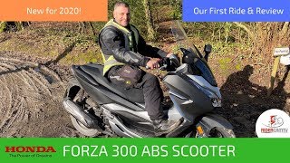 Honda Forza 300  Our First Ride and Review [upl. by Pinkham]