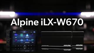 Alpine iLXW670 touchscreen receiver  Crutchfield [upl. by Skippy]