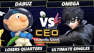 CEO 2024 TOP 8  Omega Joker Vs Dabuz Olimar Smash Ultimate  SSBU [upl. by Bianchi625]