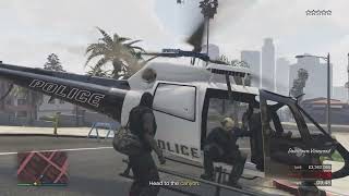 GTA V Online  Pacific Standard Heist Elite challenge [upl. by Abehsile]