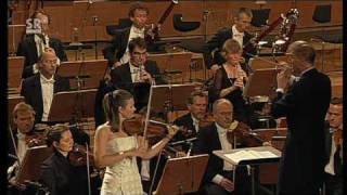 Janine Jansen performs Tchaikovsky Violin concerto 2 movement [upl. by Kaylee]