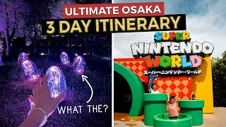 The Ultimate 3 Day OSAKA Itinerary  Japan Travel Guide 2023 [upl. by Huber446]