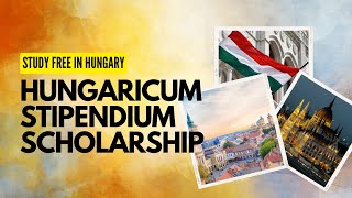 Hungaricum Stipendium Scholarship  Study in Hungary scholarship community trending sopwriting [upl. by Katherina]