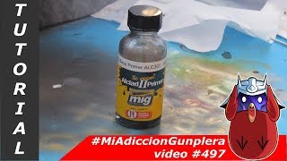 MAG  Tutorial  Gloss Black Base Primer Ammo of MIG Aclad 2 Lacquer [upl. by Ataga515]