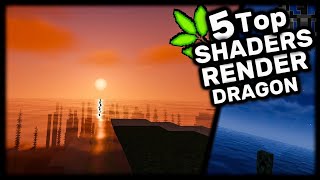 🔥 5 MEJORES Shaders para Minecraft PE 120  12050 GAMA BAJAMEDIAALTA  Mcpe Shaders 120 [upl. by Chadd]