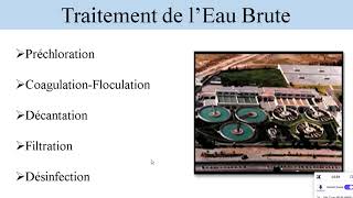 Traitement de lEau Brute [upl. by Elise]