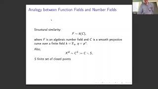 Minhyong Kim  Arithmetic topology and field theory [upl. by Aihseket]