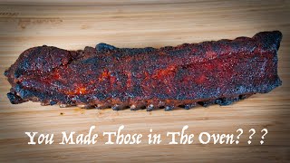 EASY Baby Back Ribs In The Oven  The Perfect Oven Ribs [upl. by Ecienaj]