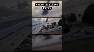 Nauru Airlines Flyby video 737 700 viral boeing737 viralshort [upl. by Annayat]