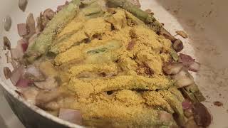 Japanese Knotweed Cooking Eating Quick Steps [upl. by Irrej]