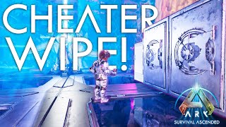 Wiping The Biggest Cheaters On Our Server Ark Survival Ascended PVP E13 [upl. by Aihcela]