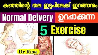 Normal Delivery Exercise Malyalam9 Month Exercise [upl. by Brenner]