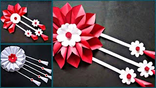 Wall hanging  Wall hanging craft idea  Wall hanging craft idea with paper  wall hanging easy [upl. by Carma714]