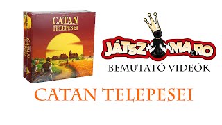 Catan társajáték bemutató [upl. by Otirecul]