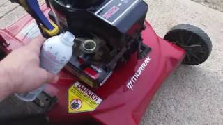 How to Run Seafoam Through Your Lawnmower [upl. by Yroffej121]