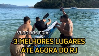 OS 3 MELHORES LUGARES ATÉ AGORA DO RJ  VLOG DOS CRIA vlogdoscria vlog humor comedia [upl. by Tabitha]