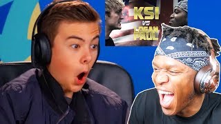 KSI REACTS TO quotTEENS REACT TO LOGAN PAUL VS KSI BOXING MATCHquot [upl. by Raoul]