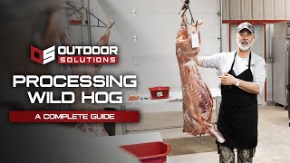 A Complete How To Process Wild Hog Tutorial [upl. by Tann570]