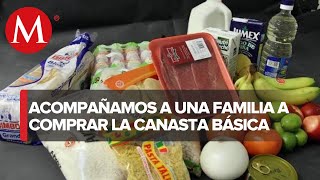 ¿Cuál es el costo actual de la canasta básica en México [upl. by Danita]