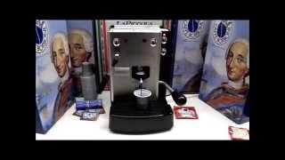 La Piccola  Sara Vapor amp Caffe Borbone Espresso ESE Pad Espressomaschine Cialde [upl. by Urdna]