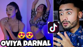 Oviya Darnal Latest Reels  Reaction  Oviya Darnal New Transition TikTok Videos TikTok India [upl. by Yelraf]