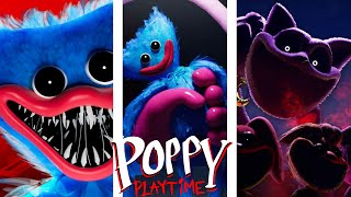 Poppy Playtime All Trailers 1  2  3 chapter  Все трейлеры Poppy Playtime [upl. by Madora]