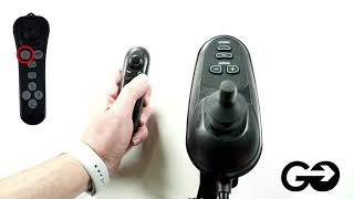 ComfyGO Mobility Electric Wheelchair Remote Pairing [upl. by Ambrosane]