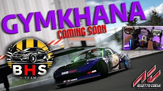 GYMKHANA by BHS Team  Assetto Corsa  Coming Soon [upl. by Lhok]