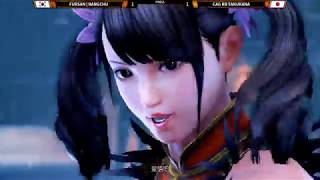 TW FIGHTER  TANUKANA ling xiaoyu VS RANGCHU Panda Tekken 7 World Tour 2018 [upl. by Severen]