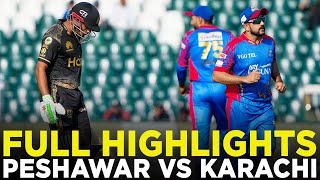 Full Highlights  Peshawar Zalmi vs Karachi Kings  Match 6  HBL PSL 9  M2A1A [upl. by Franny]