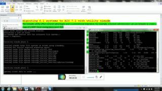 Migration from AIX6 to AIX 7mp4 [upl. by Zoa508]