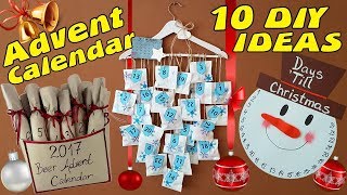 10 DIY Advent Calendar Idea  HOW TO [upl. by Sedlik]