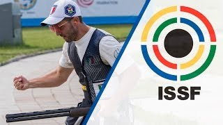 Interview with Riccardo Filippelli ITA  ISSF Shotgun World Cup 2014 Almaty KAZ [upl. by Kissel598]