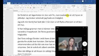 Sfi berätta om din bostad för kurs C och D [upl. by Olney983]