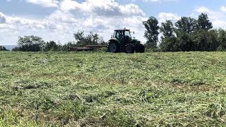 La pluie a sauvé les producteurs de foin de la grande région de Québec [upl. by Chew]