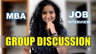 How to Prepare For Group Discussions  GD Topics with Answers  Job Interview  MBA [upl. by Adala]