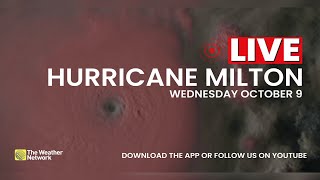 LIVE TRACKING Hurricane Milton Makes Landfall in Florida [upl. by Hamfurd]