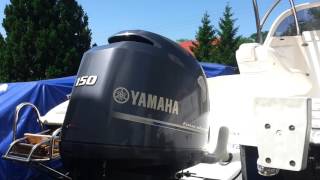 2014 Yamaha 150 hp outboard motor 4stroke  4SUW [upl. by Senn]