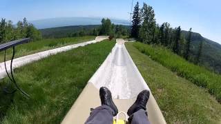 Alpine Slide  Lutsen Mountainsmp4 [upl. by Phyl614]