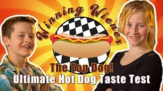 Ultimate Hot Dog Taste Test Nathans Ball Park Farmland Oscar Mayer BarS [upl. by Nevetse846]