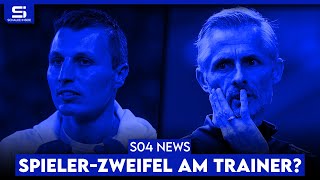 Spieler zweifeln am Trainer Fimpel als Schattentrainer Heekeren bleibt Nummer 1  S04 NEWS [upl. by Connett]