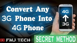 Convert 3G phone to 4G  NOROOT  2017 [upl. by Enerol191]