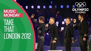 Take That  London 2012 Performance  Music Monday [upl. by Kapeed]