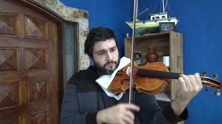 Ferdinand Kuchler  Violin Concertino  Op 11  1 Mov [upl. by Cire]